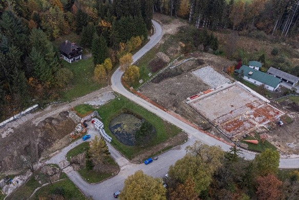 1. Rimski vrelec po rušitvenih delih, oktober 2021